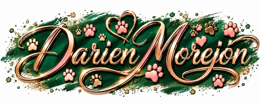 Decorative signature: Darien Morejón
